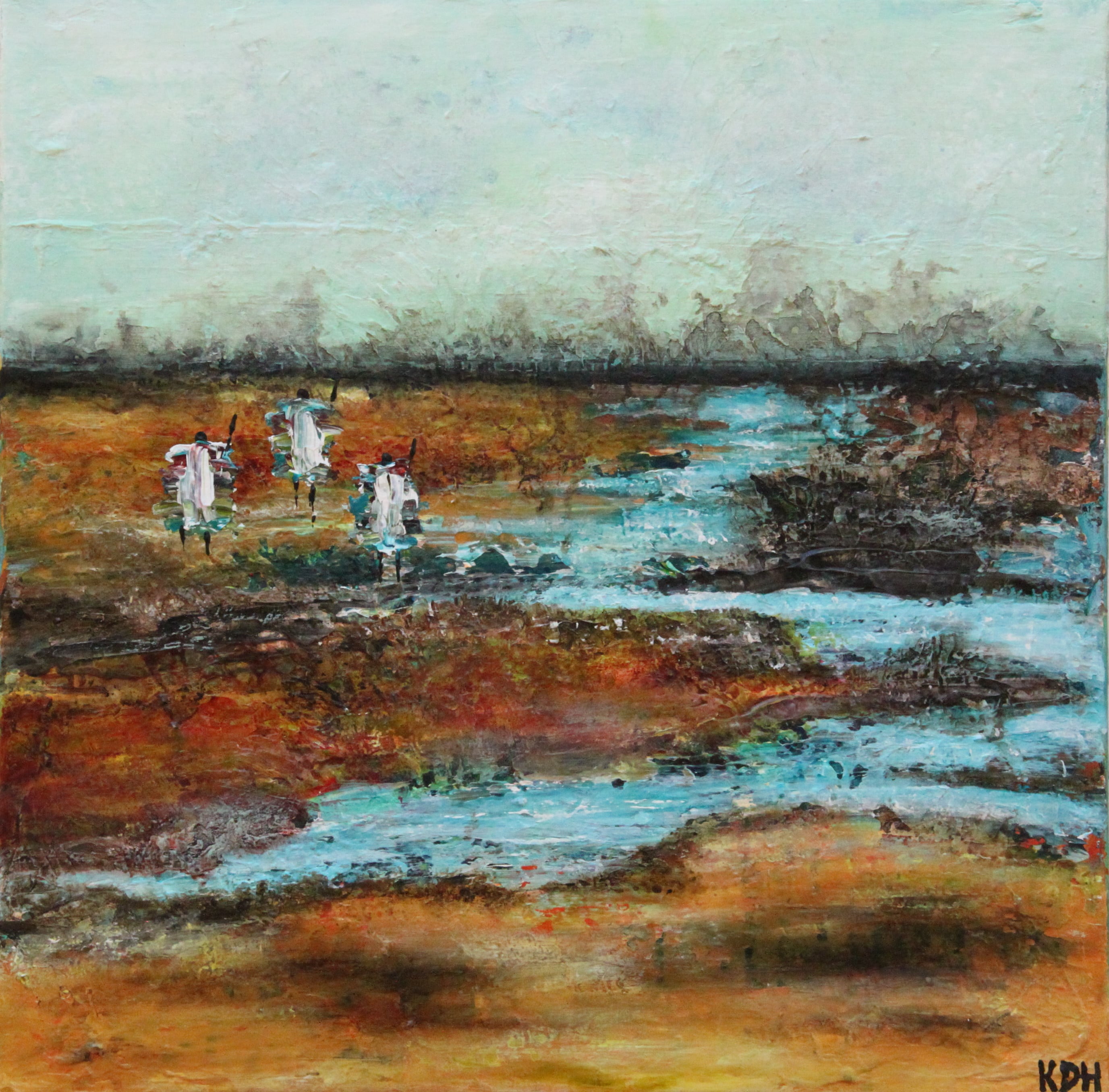 Pris kr. 2.100, 50 x 50 cm uden ramme