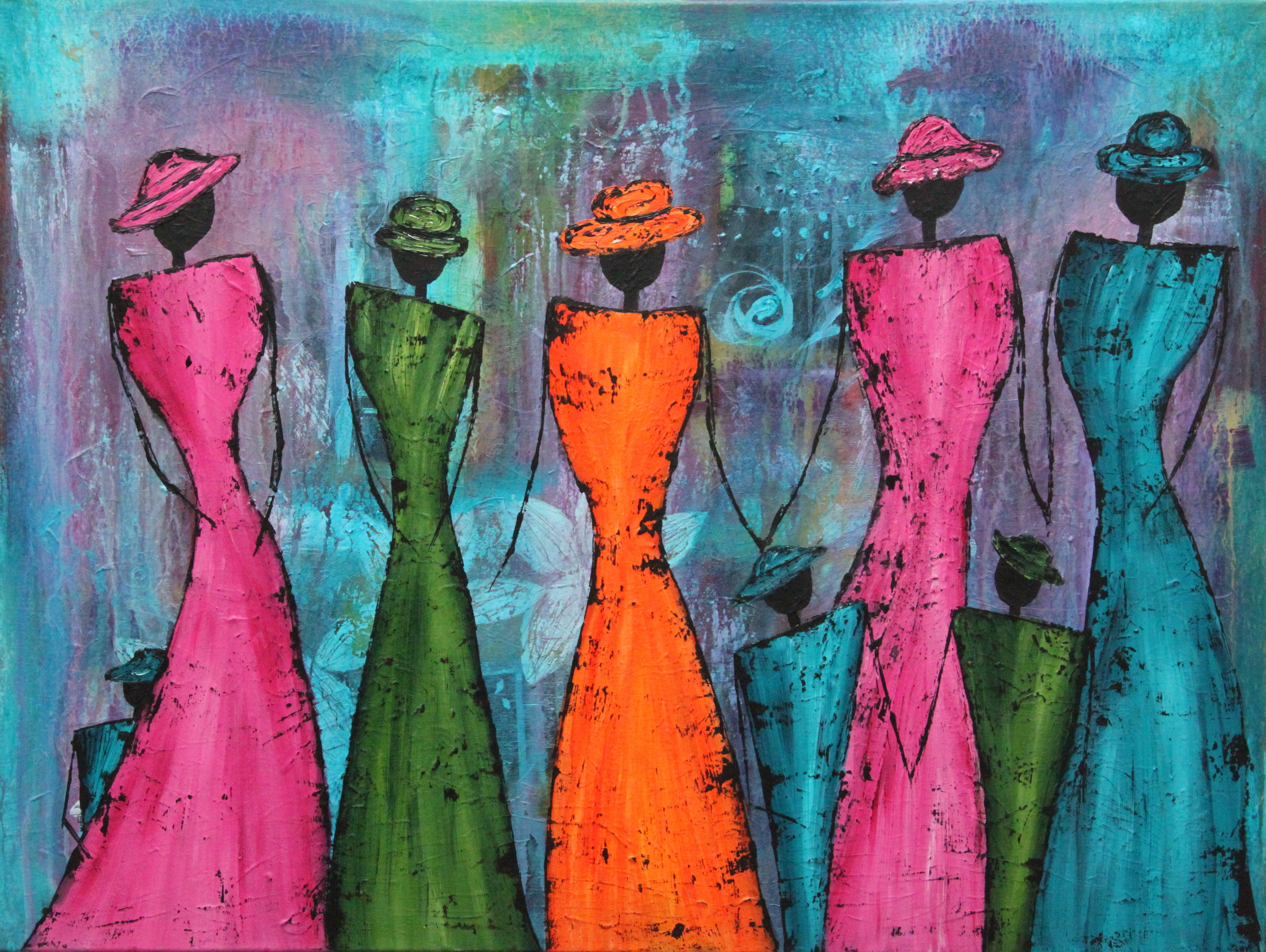 Pris kr. 3.000, 80 x 60 cm uden ramme