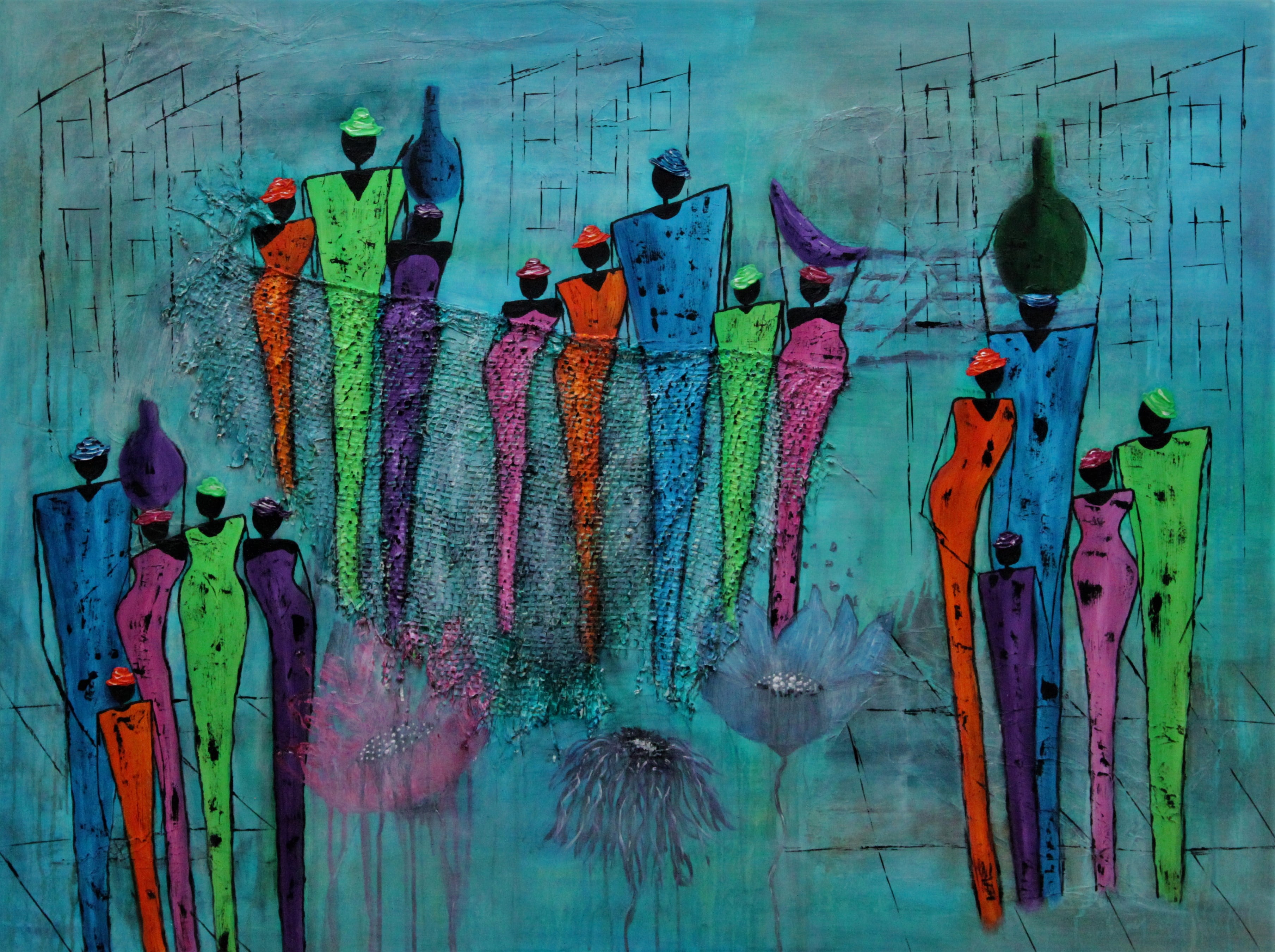 Pris kr. 6.000, 120 x 90 cm uden ramme