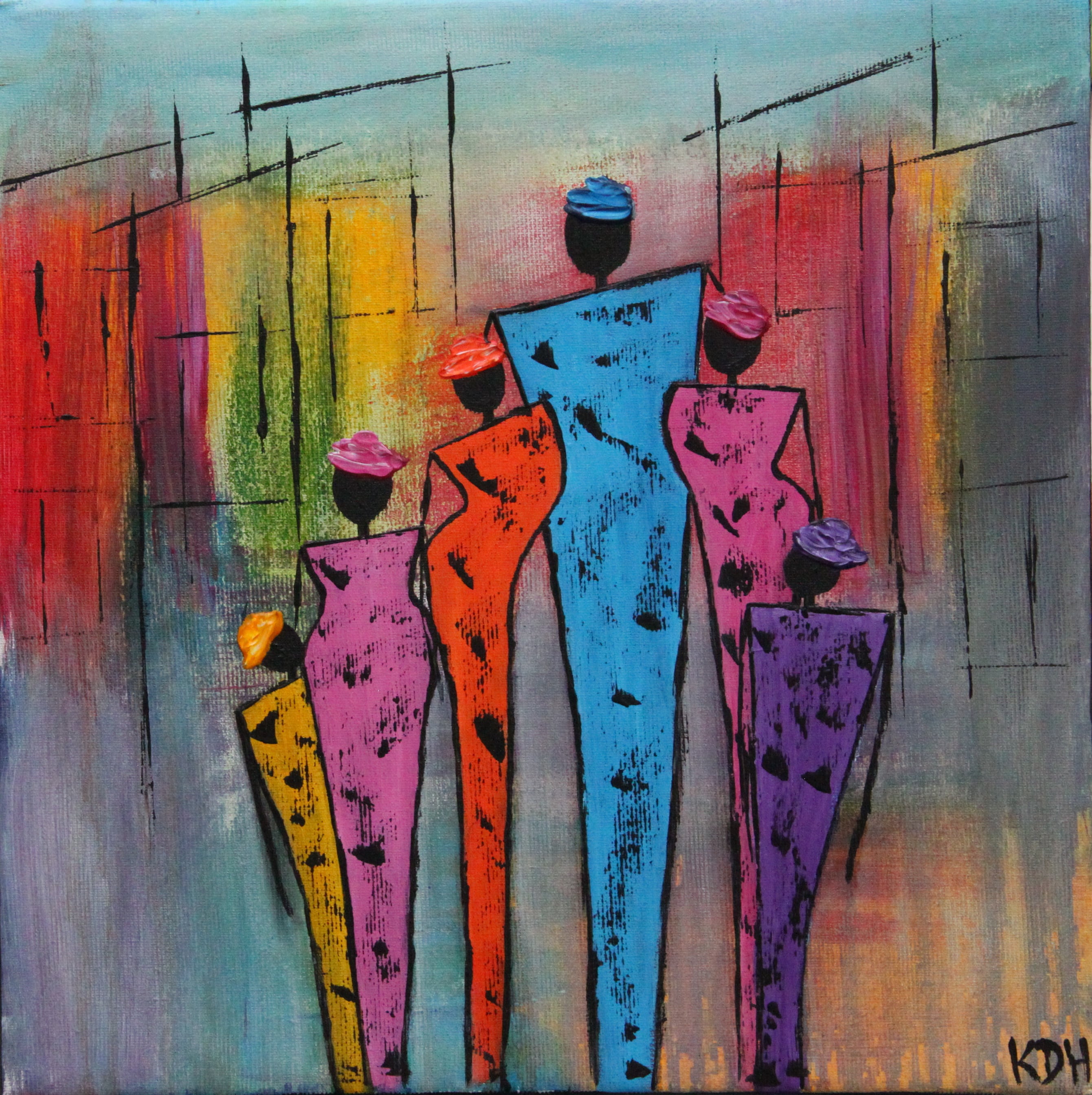 Pris kr. 600, 30 x 30 cm uden ramme