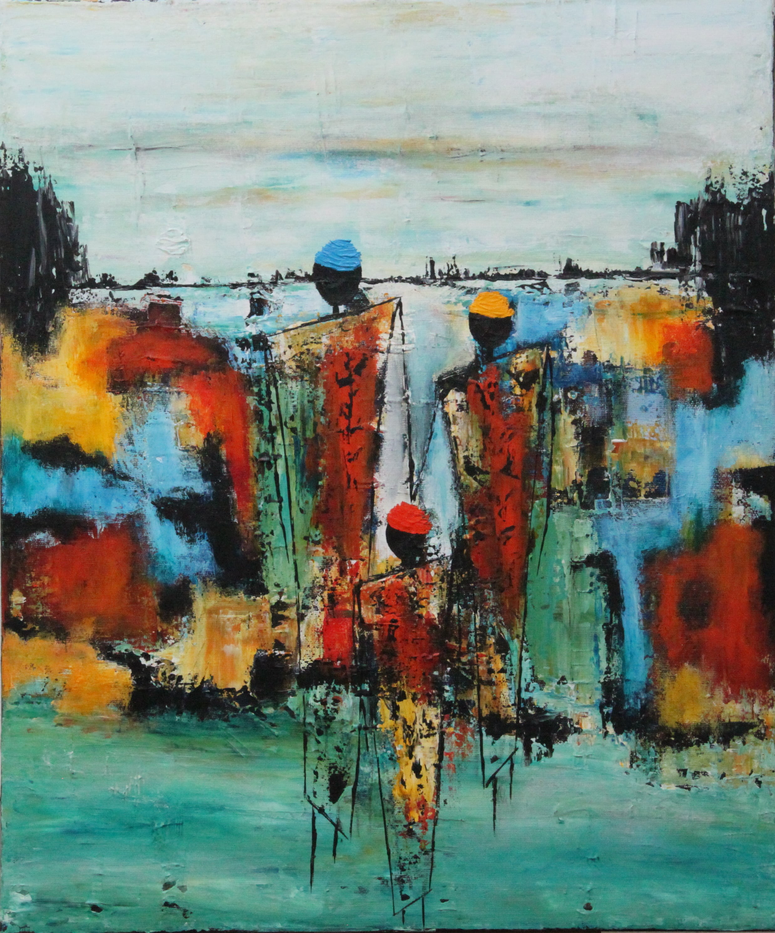 Pris kr. 2.100, 50 x 60 cm uden ramme