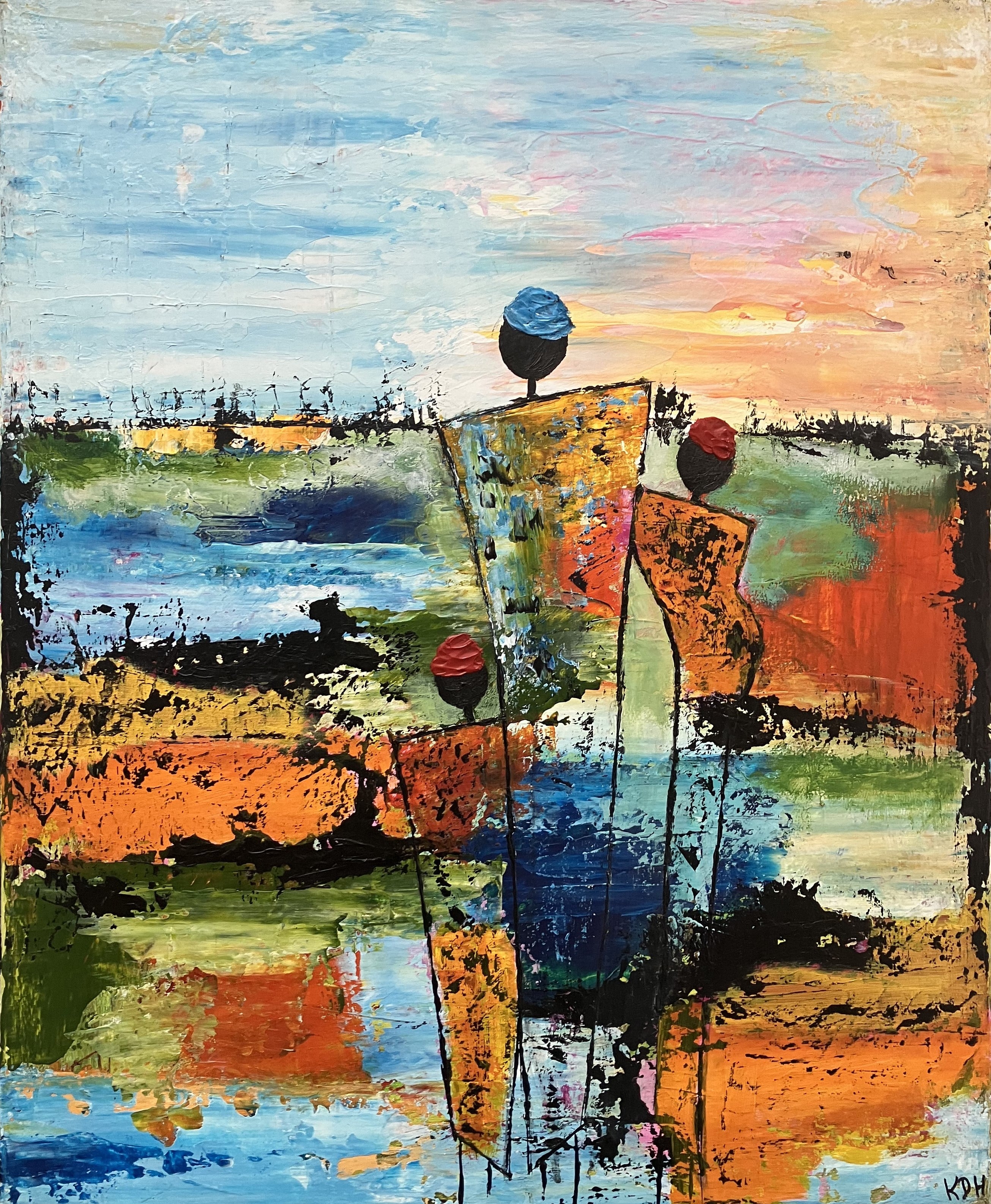 Pris kr. 1.200, 40 x 40 cm uden ramme