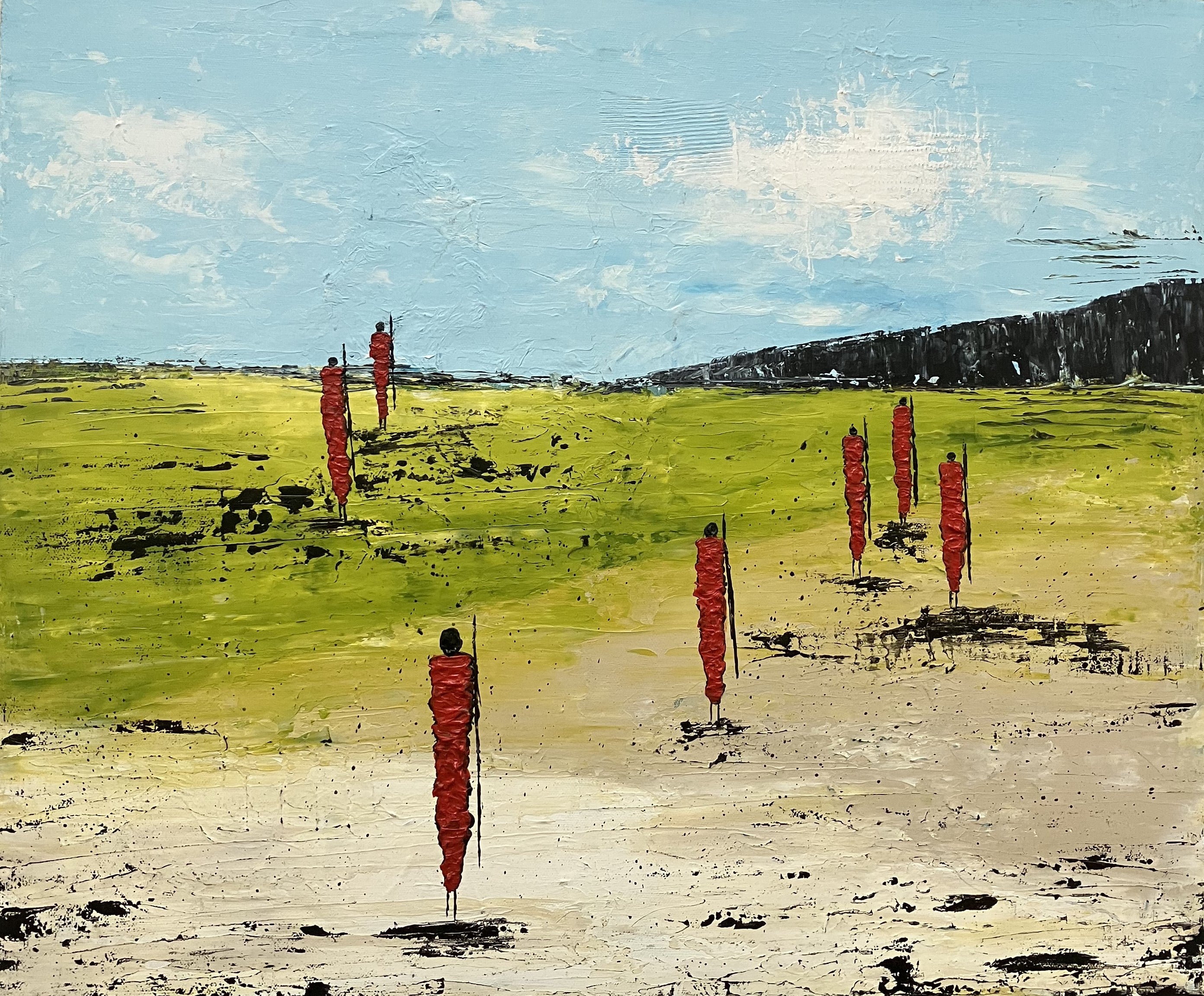 Pris kr. 2.100, 60 x 50 cm uden ramme