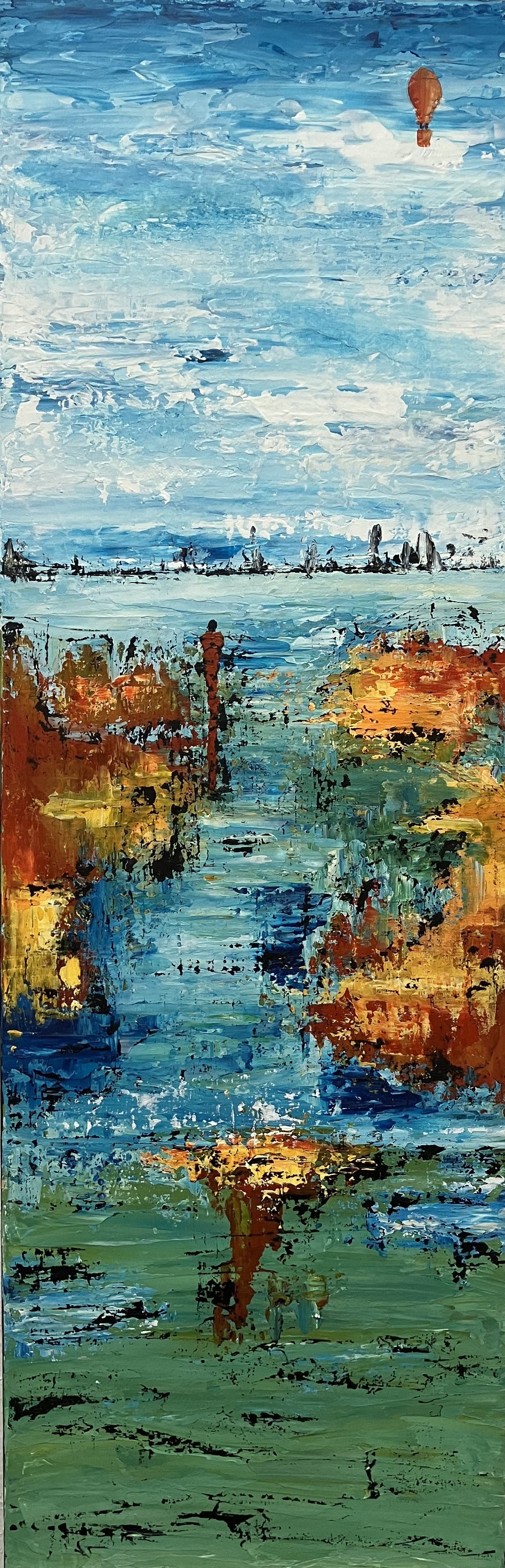 Pris kr. 1.800, 30 x 90 cm uden ramme