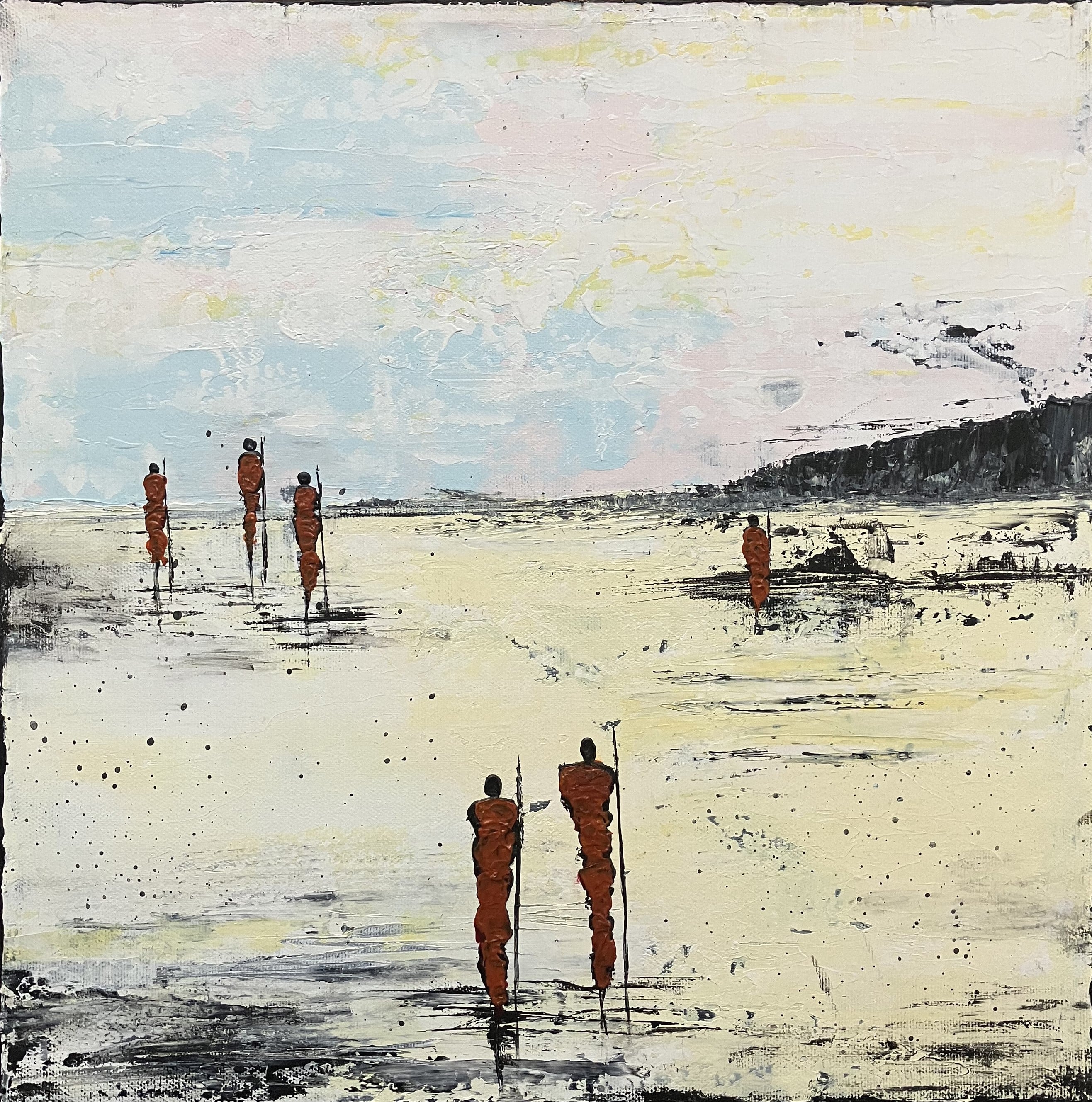 Pris kr. 1.100, 40 x 40 cm uden ramme